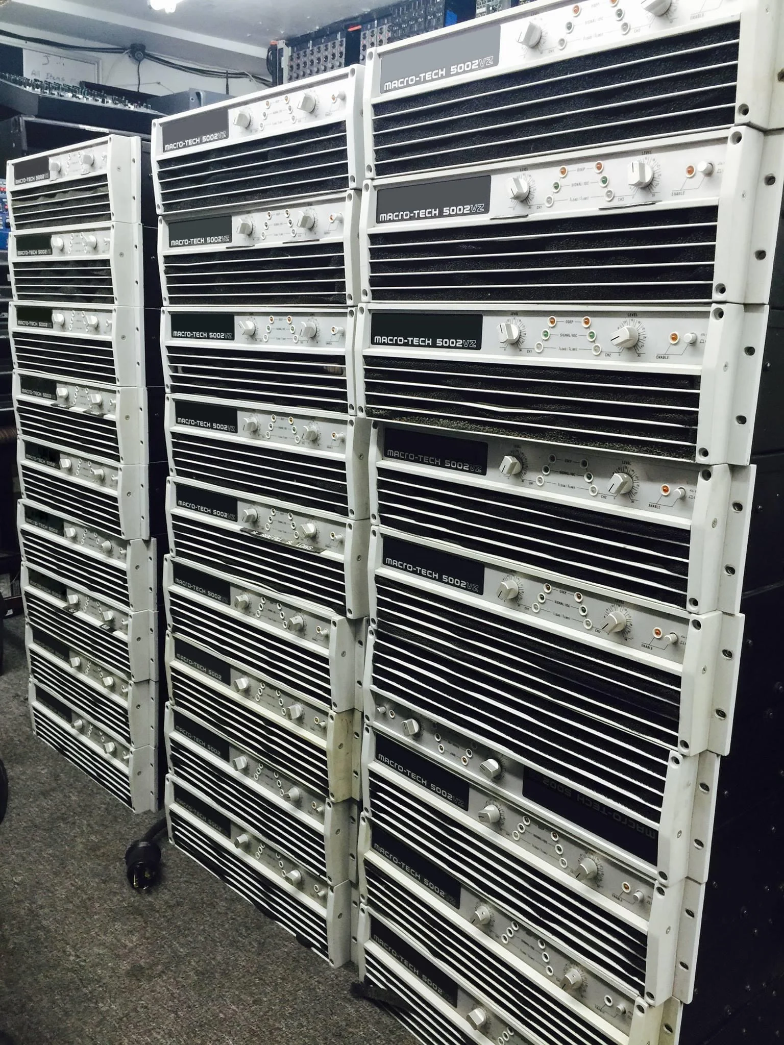 3U POWER AMPLIFIER pro amplifier 2*1300W MA-5002VZ