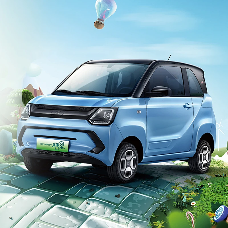 Миниатюрный электромобиль Dongfeng Fengguang minмини Ev 2022 леденец с пузырьковой камелью минисахар полуконфеты полный сахар