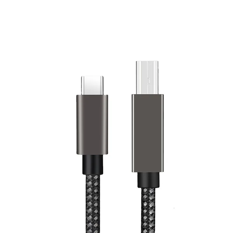 Новый Печатный кабель USB C папа к USB B кабель сканера