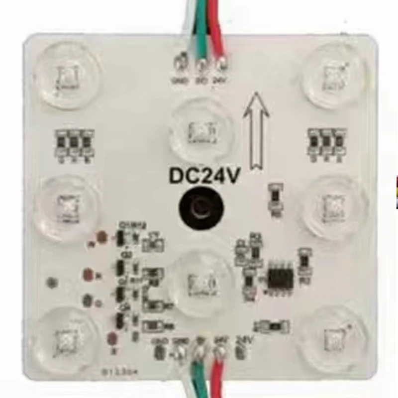 DC 24V квадратный rgb СВЕТОДИОДНЫЕ модули 16703 dmx512 ic светодиодный модуль для рекламы потолочный светильник