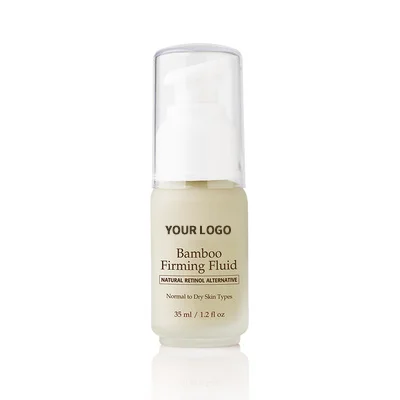 Natural Retinol Firmer Anti Aging Facial Bamboo Firming Fluid For Potent Skin Refining