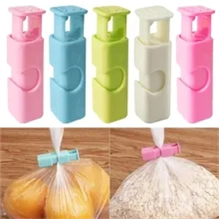 Kitchen Household Keeping Fresh Moisture-proof Food Bag Seal Clip Plastic Storage Sealing Clip