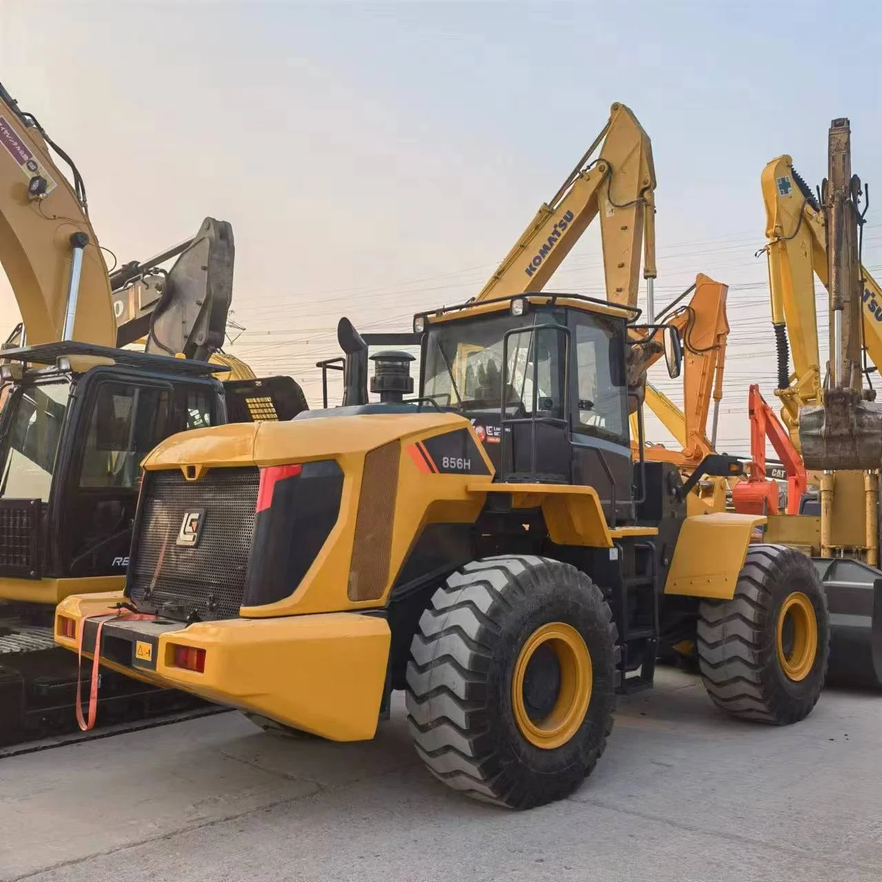 liugong CLG 856H China liugong clg856 5 ton wheel loader machine 856