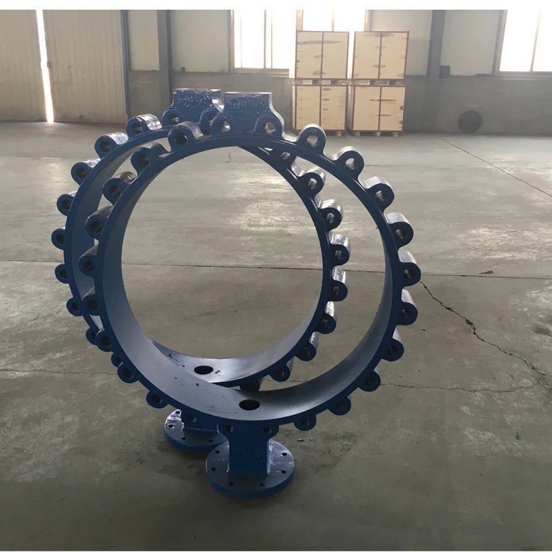 DIN D71X-16 Handle Butterfly Valve Ductile Iron 304 PTFE Soft Sealing Stainless Steel Board Manual Clamp Pin Butterfly Valve