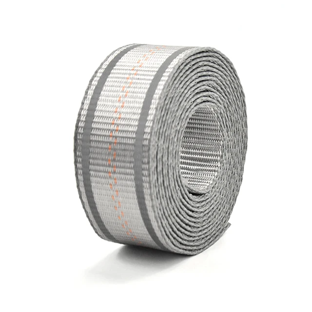 Yarn Reflective Custom Abrasive Cut-proof Edge Webbing Strap Customized Printed Logo Hot Sale High Tenacity Industrial Polyester