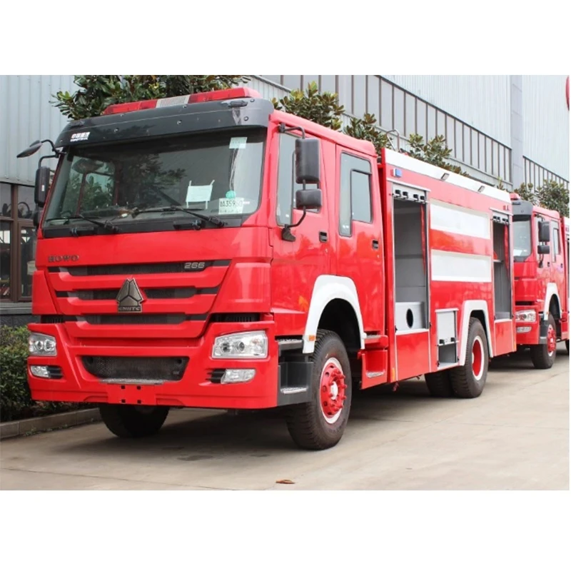 Factory Price Sinotruk Howo 6x4 Water Tower Fire Truck Water Foam Tanker Fire Fighting Truck