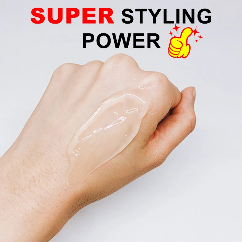 Wholesale Private Label Organic Extra Hold Neat Conditioning Gel Shining Strong Hold All Day Hair Braid Gel