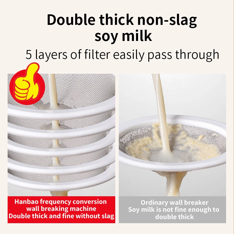 Factory 800W Heating Blending blender machine 8 Preset Professional Smart Kitchen Countertop Cooking Blender