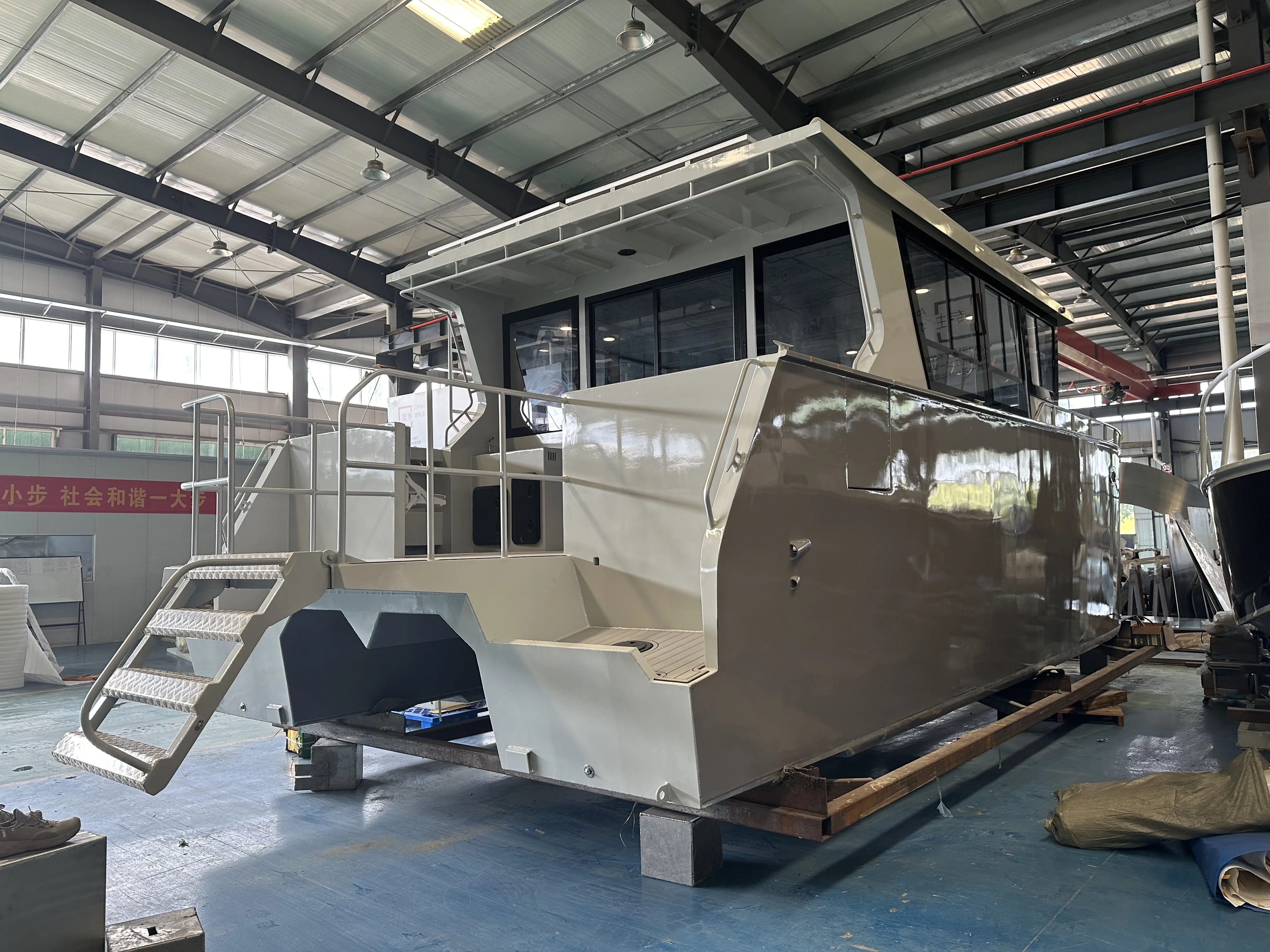 2024 Aluminum Ferry Passenger Boats 15 Person Speed Boat Tour Boat 10m Catamaran for Sale