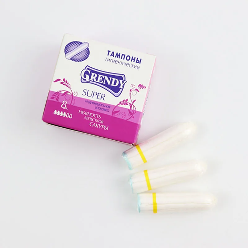 Biodegradable women tampon organic digital tampons large size finger tampon cheap price