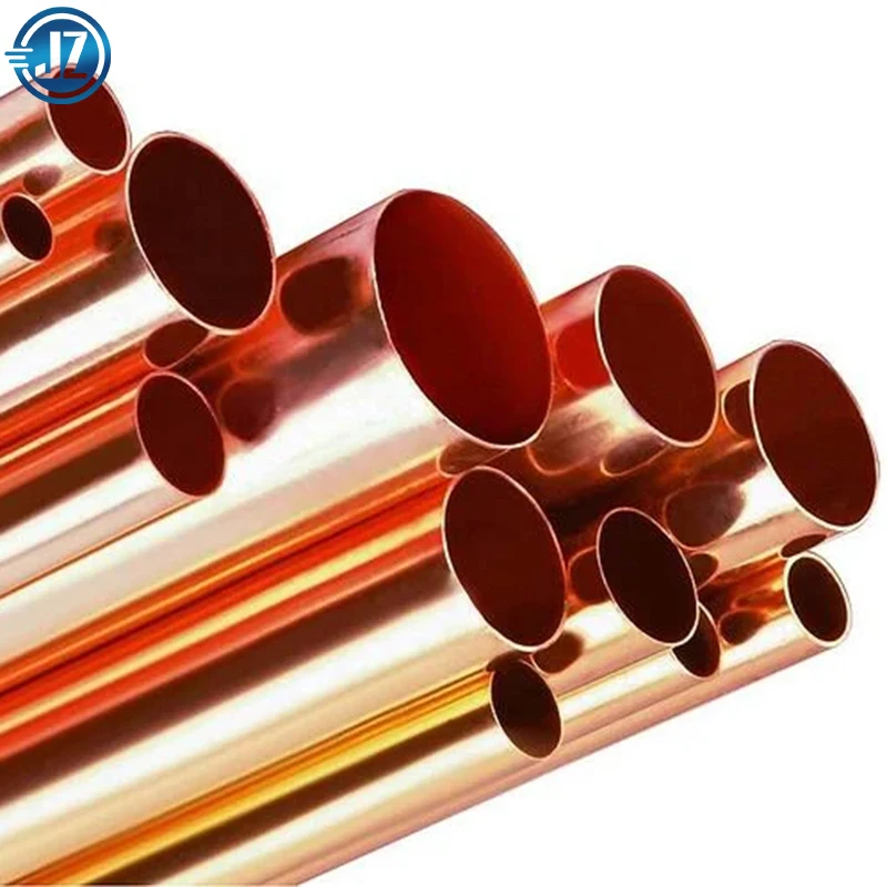 Copper Pipe C1220 C1200 Cooper Tubes Semi-Finished Products Air Conditioner Copper-Aluminum Pipe