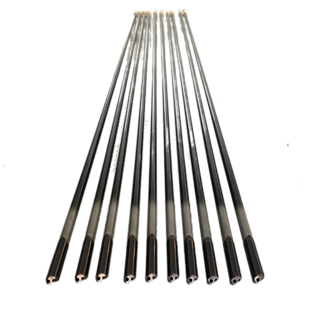 Deep hole drilling machine use Tungsten carbide tips  for deep hole gundrill metal drilling