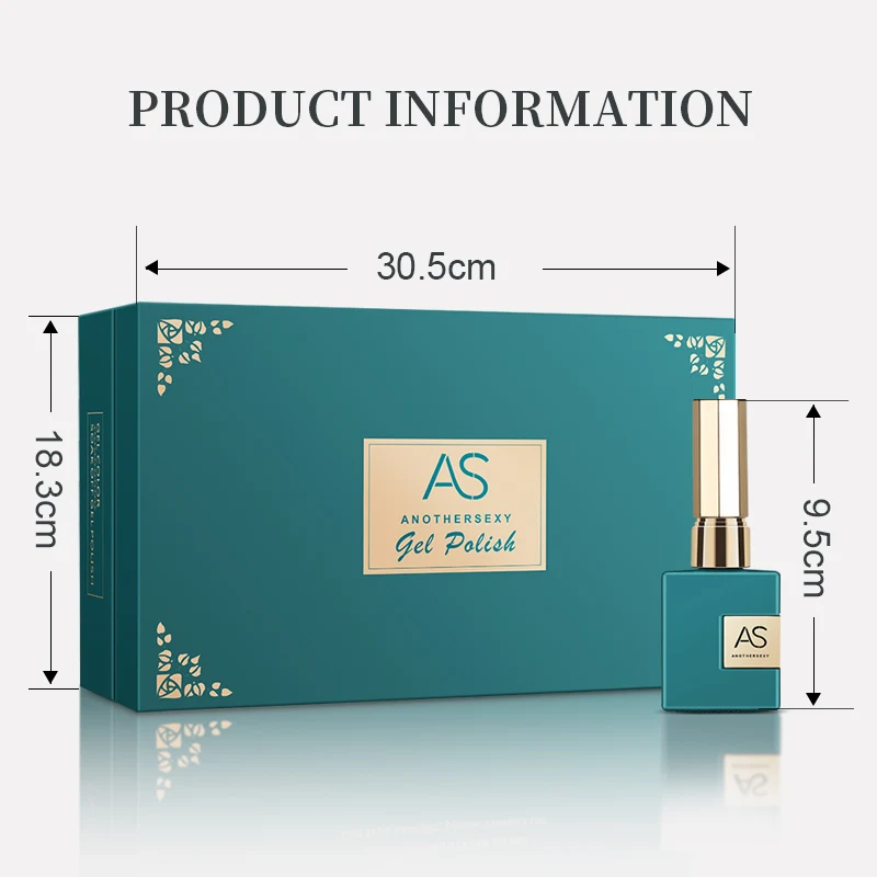 AS Popular Selling Christmas Gel Polish Collection 30 Colors Box OEM Unique Design Gel Nail Polish Supplies Set
