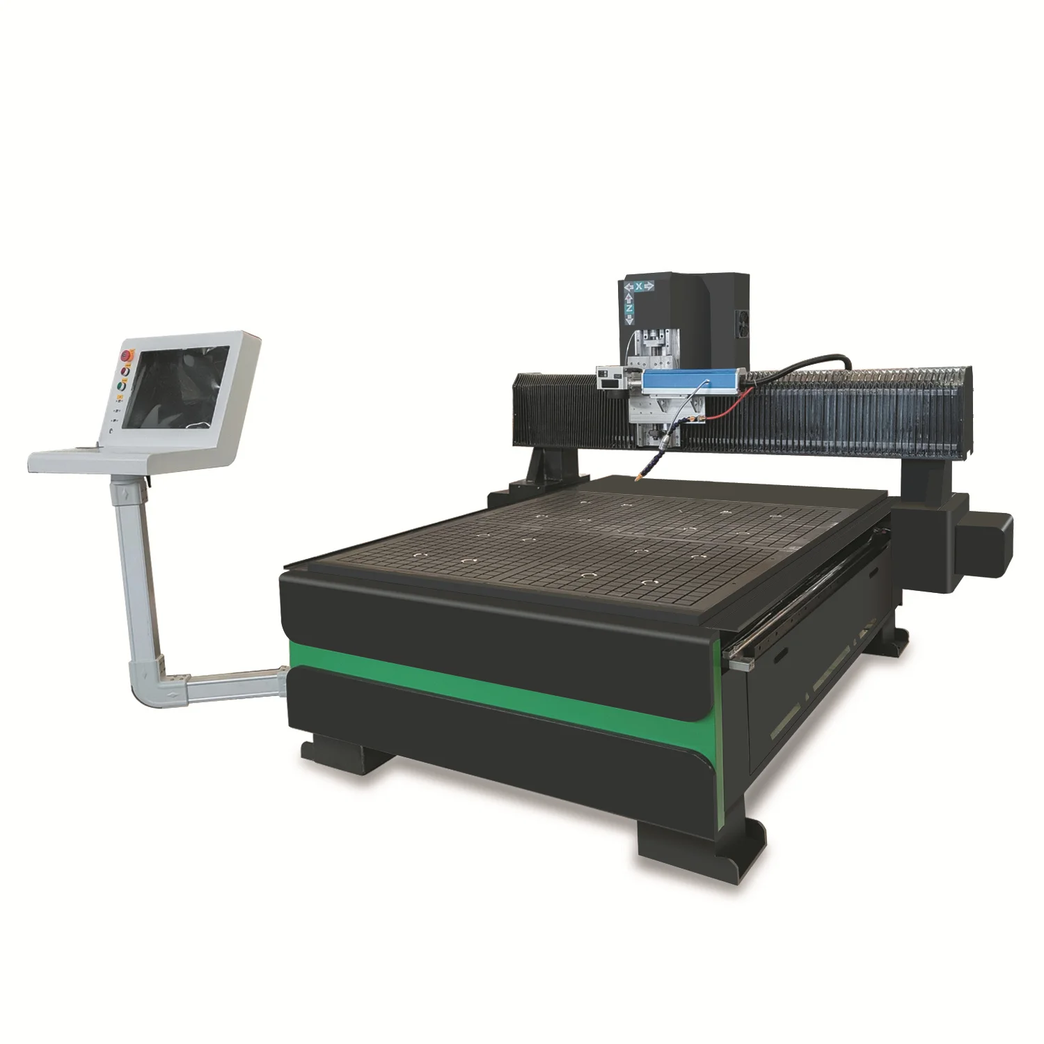 1410 1325 JPT M8 fiber laser sandblasting smart mirror etching machines 100w etching fiber steel engraving machine Syntec