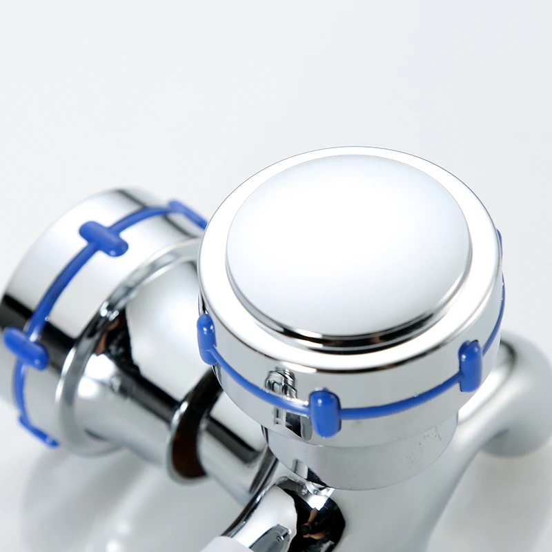 Wholesale New Design  Modern Style Zinc Metal Washing Machine Faucet Double Handles Multifunctional Faucet