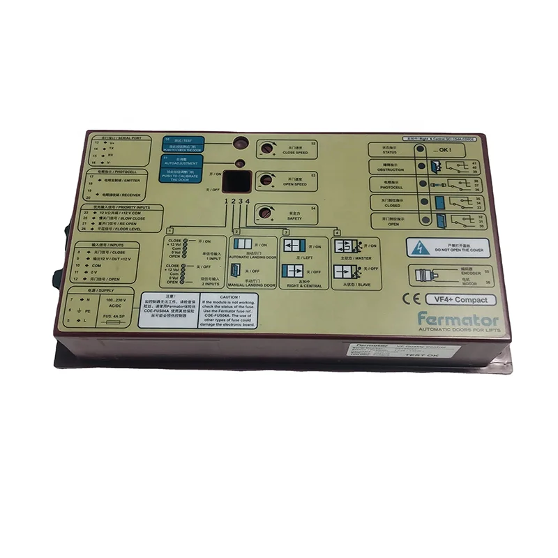 Fermator Parts Suppliers vvvf4 Electronic Mainboard Elevator Door Controller
