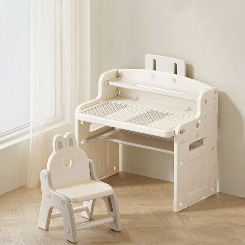 2025 New Children Activity Table With Board For Lego Blocks Reading Study Desk Baby Dining Table And Chair Kids Play Table