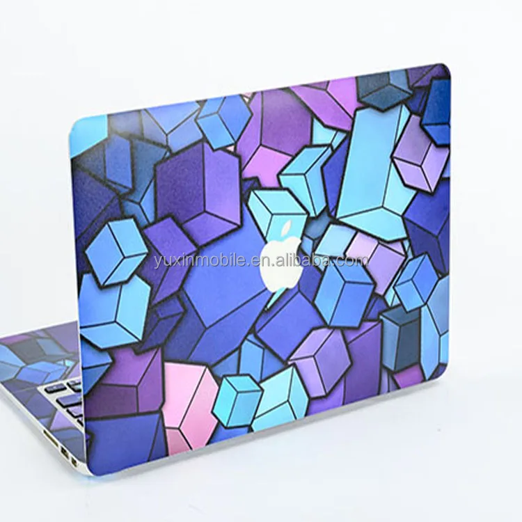 Protective PVC Laptop Skin Stickers Vinyl For Lenovo Dell HP Macbook Pro Stickers With 3D Decal Body computer skins