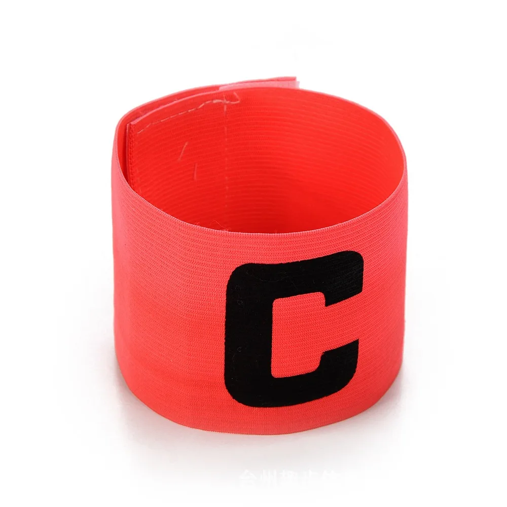 33*7cm custom size color available Elastic Captain Arm Band Soccer Nylon Sport Armband Rugby Football Captain Armband