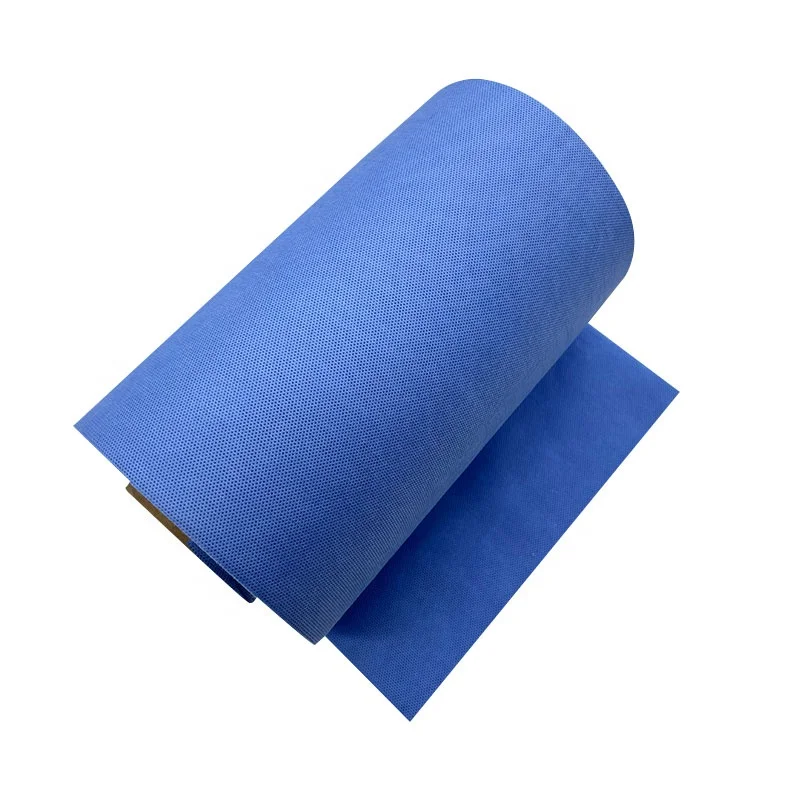 New Wholesale Medical And Hygiene Products Material in Roll 40gsm 45gsm 50gsm Sms 100% Polypropylene Spunbond Non Woven Fabric