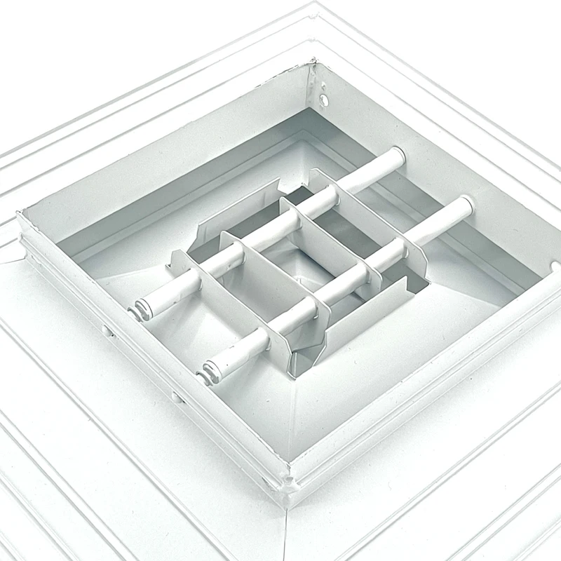Hvac Ventilation Square Tandem Diffuser Fanshun Ceiling Wall Aluminium Grille Louver 150X200 China Manufacturer Wholesale Oem