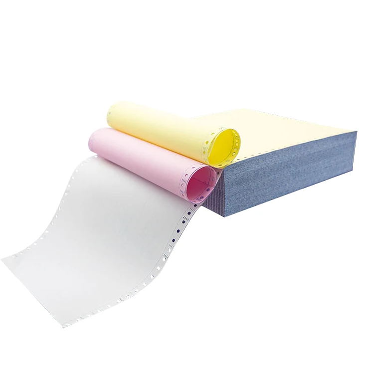 Super Computer Continuous Form Invoice Duplicate Carbonle Carbonless Copy Paper