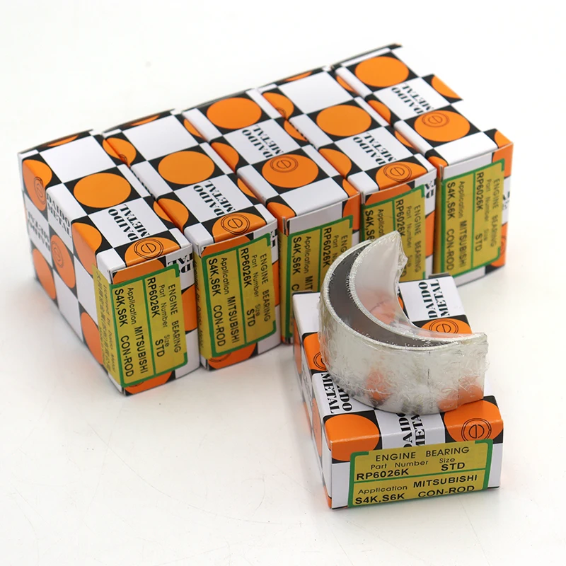 Wholesale  Excavator Parts  Original Rod Bearing for S6K Excavator Engine Part RP6026K