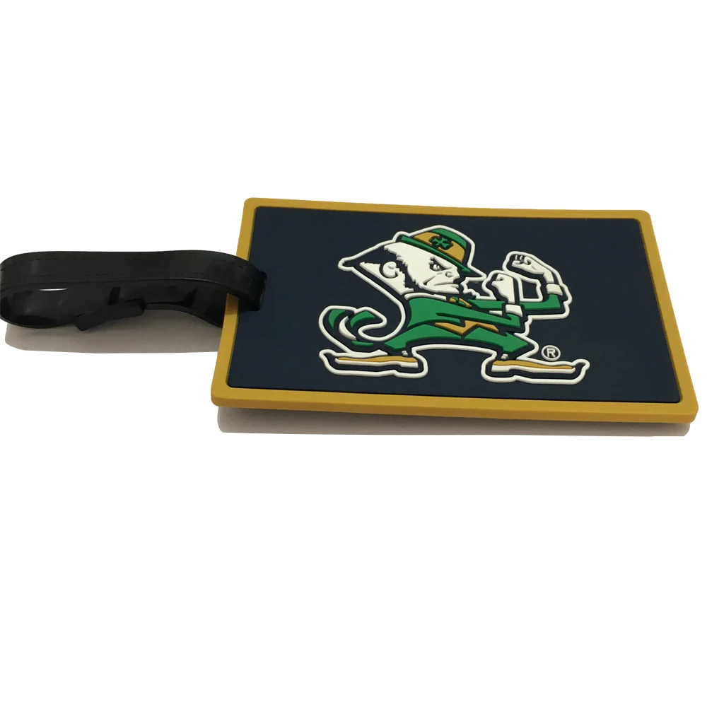 Wholesale Promotional Pvc Luggage Tags Custom Design  Rubber Keychain Soft PVC Charms Soft PVC Pencil Toppers