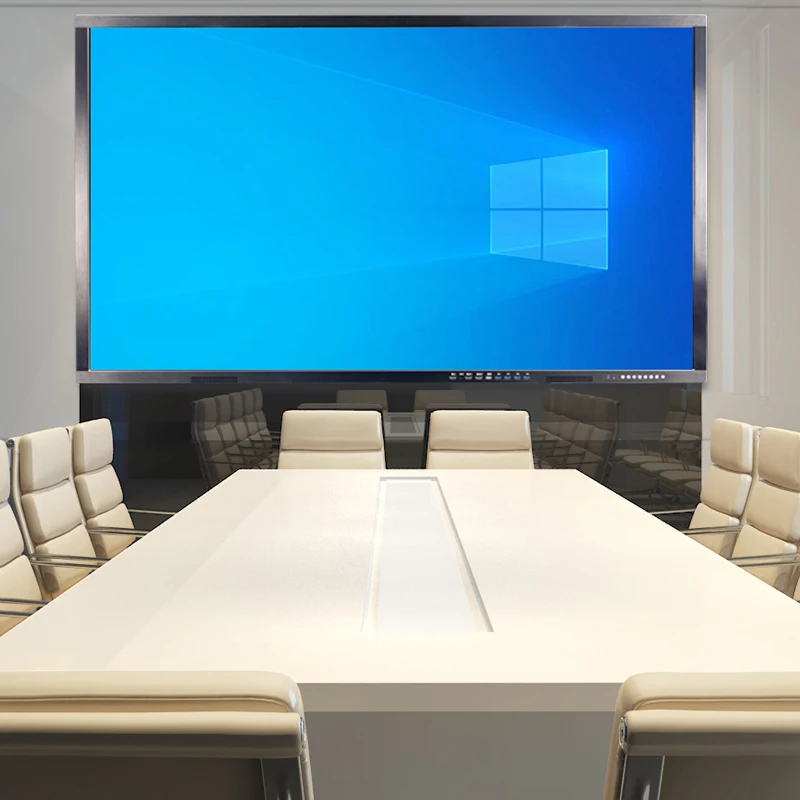 40 touch points interactive whiteboard 75 inch smart boards for office