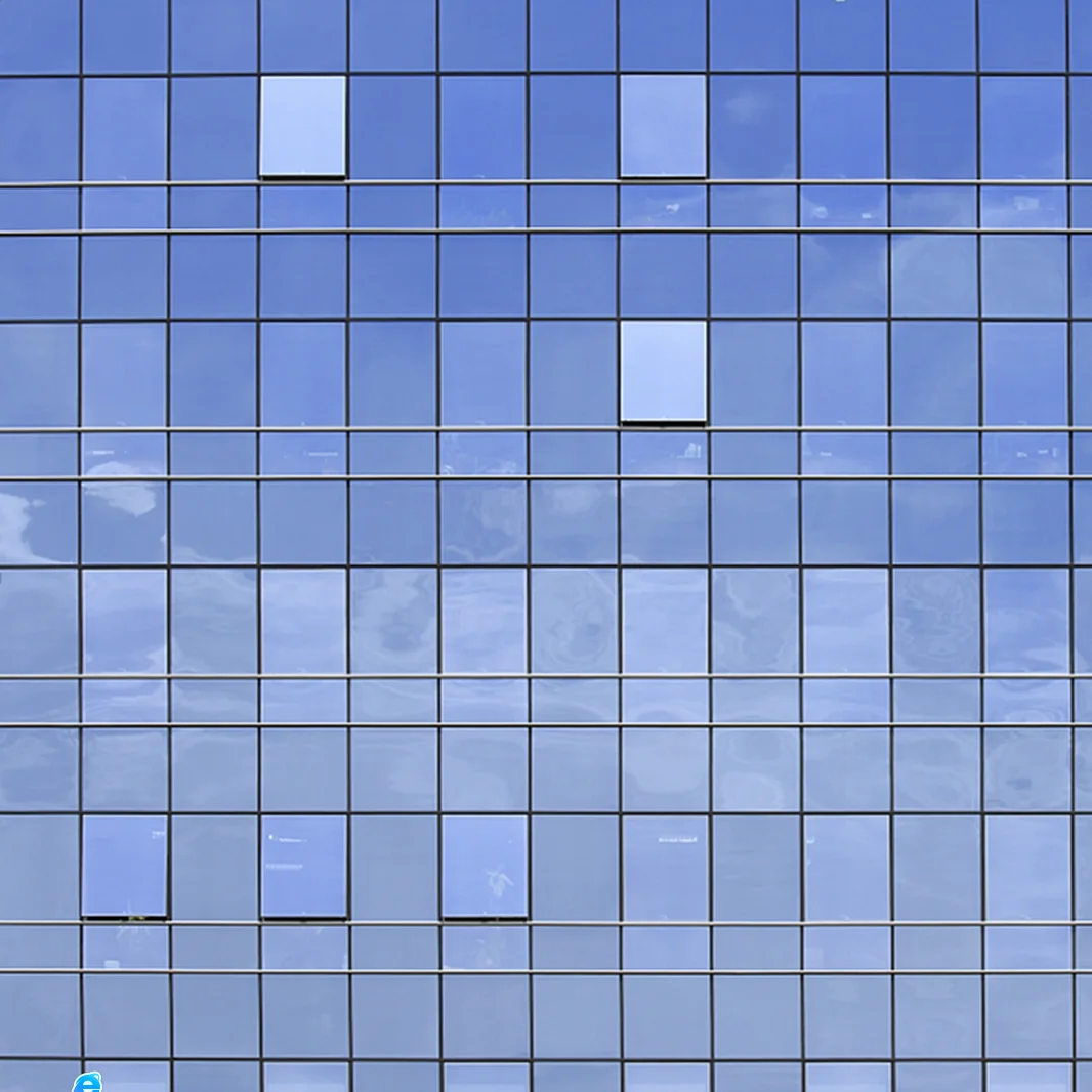 Outdoor Aluminum Building Facade Panel Curtain Wall