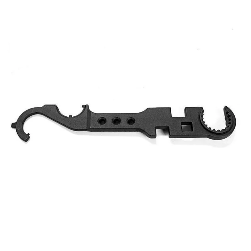 AR15 / M4 M16 Combination Wrench Armor Wrench Nut Tool 8 In 1 Multifunctional Alloy Steel Wrench for Hunting Accessories