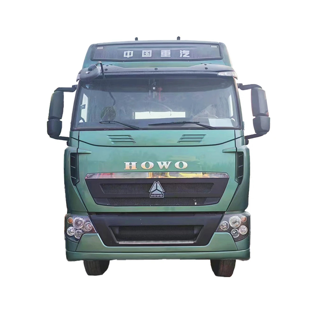Low Price Spot Goods Left Hand Drive Used Sinotruk Howo T7H Diesel 6x4 440HP Tractor Truck For Sale
