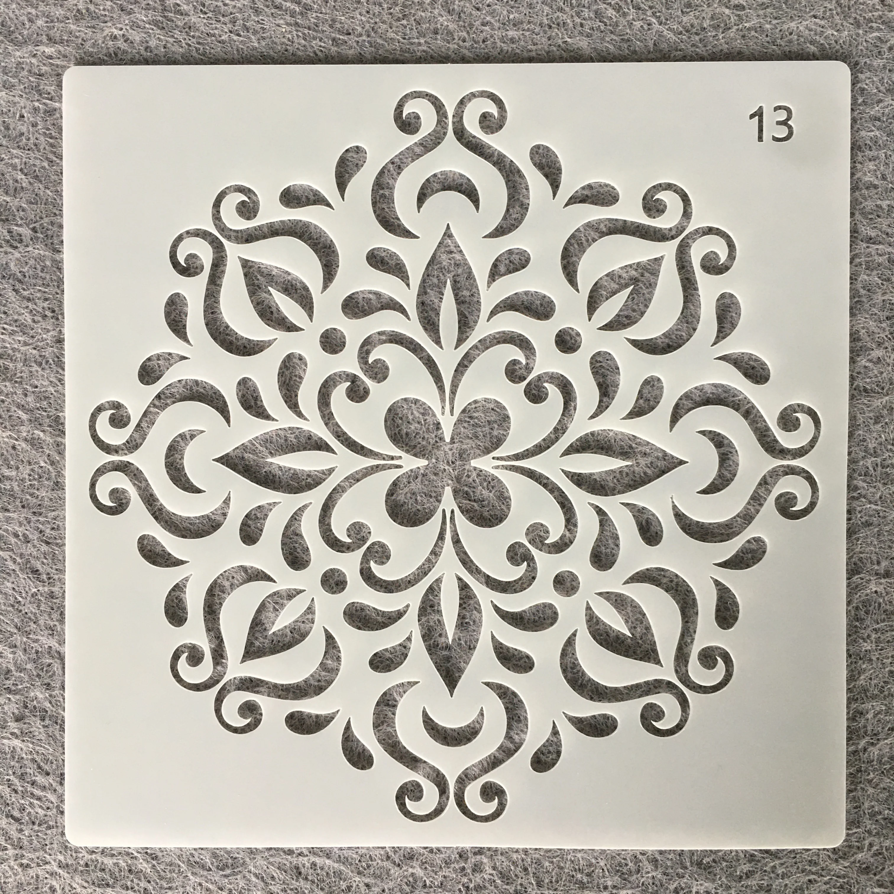 Animal Hollow Painting Template Interior Decoration Diy Children Wall Stencils Factory Direct Sale Creative Bag Set OEM Picture