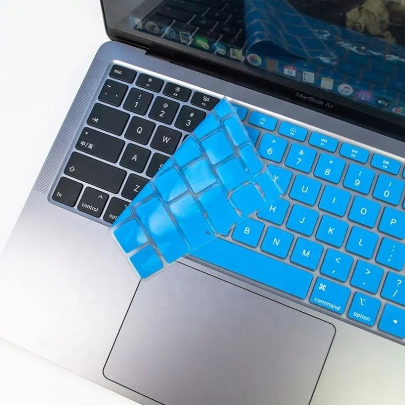 Силиконовая Защитная пленка для ноутбука mecbook Pro 13 дюймов 2020/16 дюймов 2019 дюймов