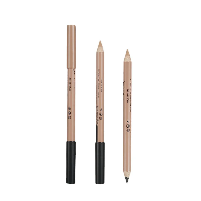 Menow P09015 OEM\ODM Private Label Makeup Multifunctional Double-ended Eyebrow Pencil Eyeliner Women Cosmetics Factory Wholesale