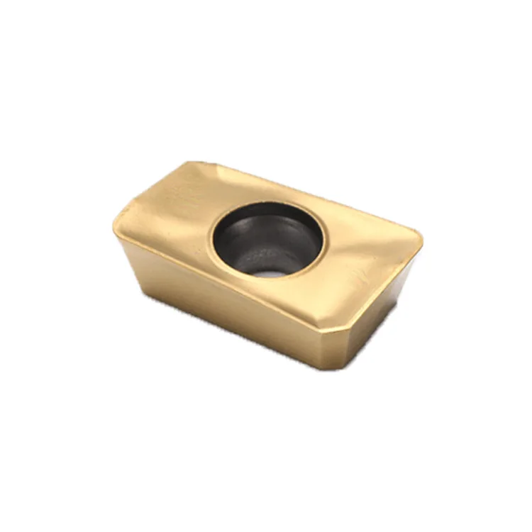 
Zhuzhou APMT1604PDER ship type square shoulder solid carbide blade face milling cutter set tungsten steel CNC safety milling cut 