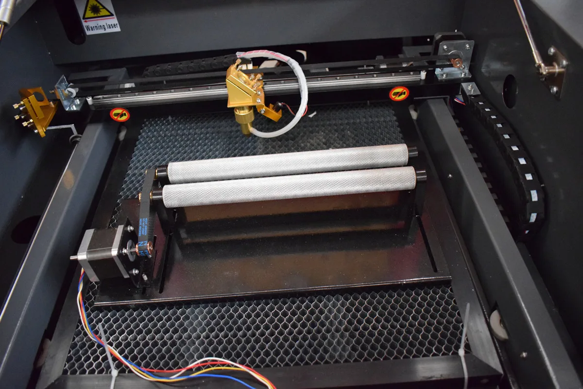 4040 50w co2 laser engraving machine