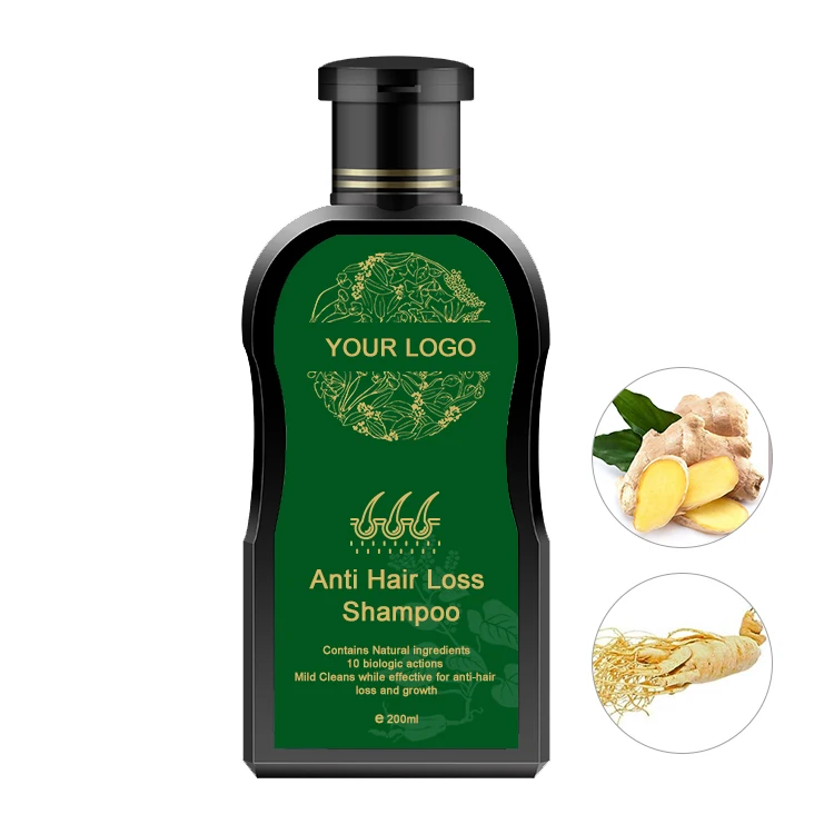  Шампунь для выпадения волос с логотипом на заказ восстанавливающий шампунь быстрой защиты от