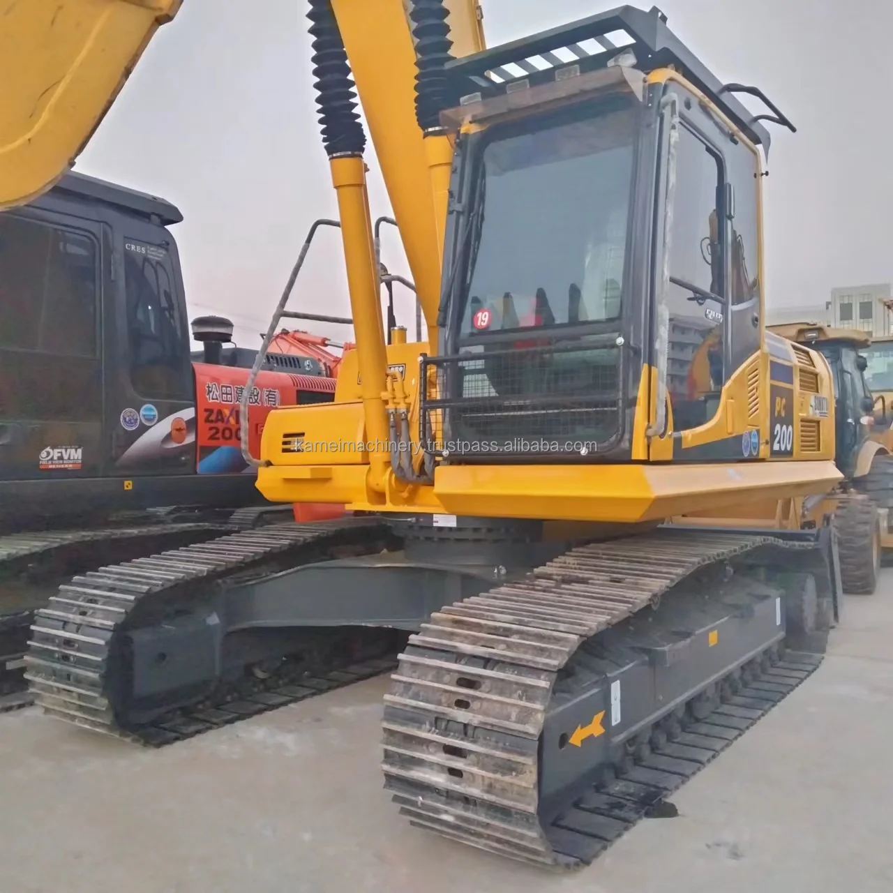 Оригинальный японский PC200-8 Komatsu PC200 с высококачественным подержным экскаватором