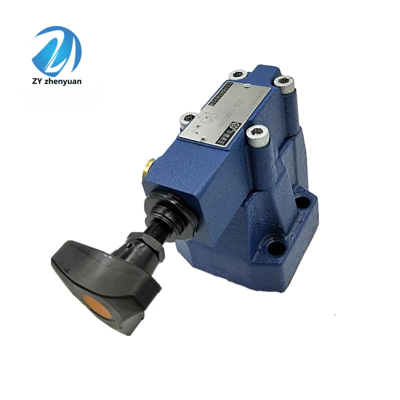 OEM ZhenYuan solenoid hydraulic valve DZ DZ10 DZ20 DZ30 DR DB series DZ20-1-L5X/20Y Pilot operated hydraulic control valve