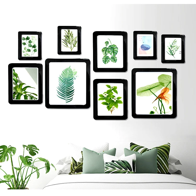 Stick On The Wall Removable Adhesive Magnetic Photo Frame