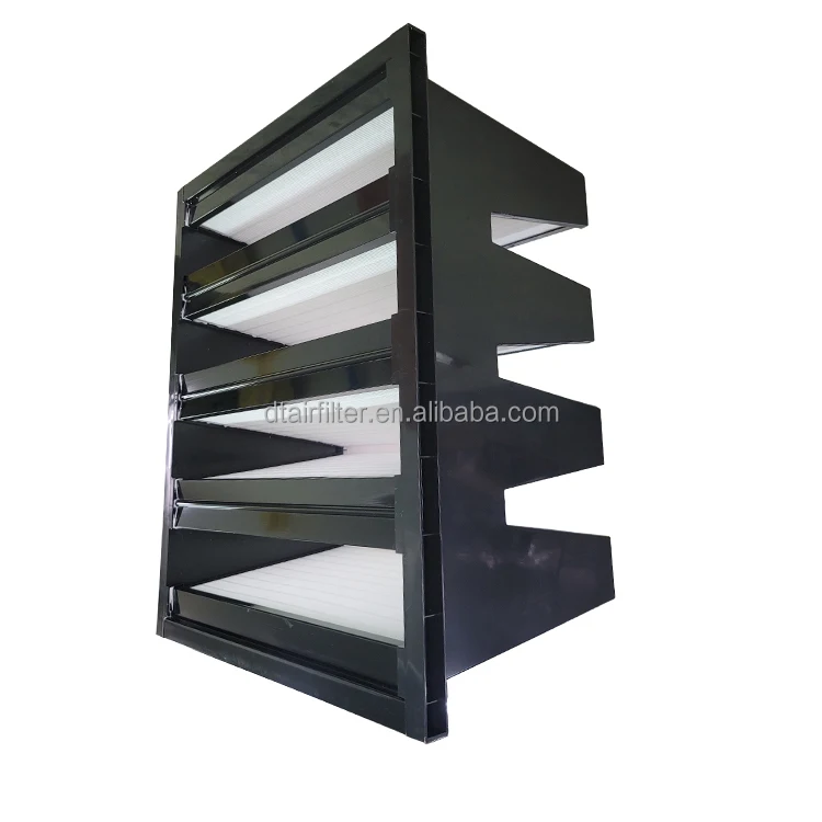 Воздушный фильтр Ebraco H13 HAVC 4 В 610x610x292 мм (24x24x12 дюймов) AHU V Bank Hepa