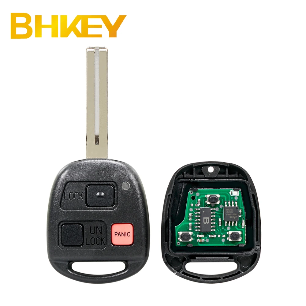 For 1999 2000 2001 2002 2003 Lexus RX300 3 BTN Remote Key Fob 312Mhz 4C Chip N14TMTX-1