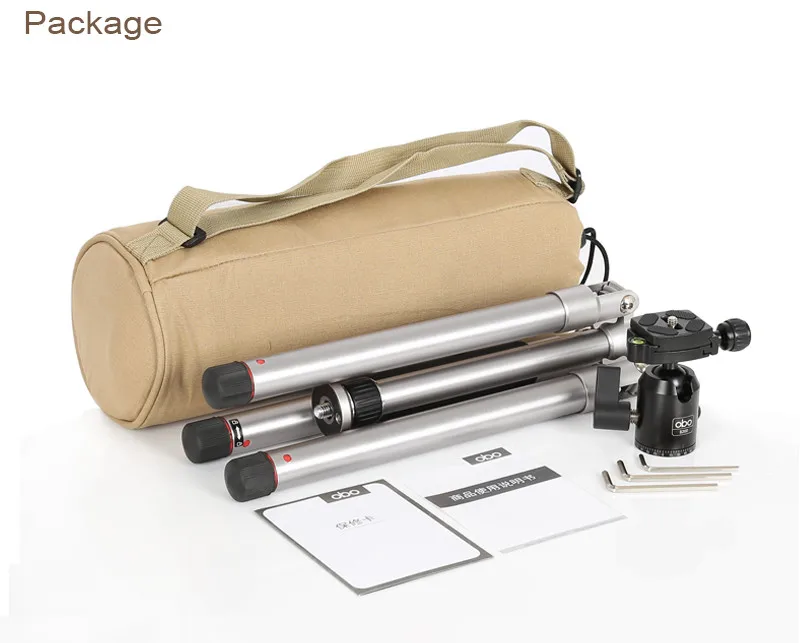 tripod stand portable travel Mini tripod Aluminum material turnstile