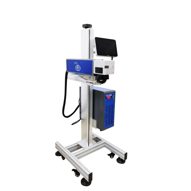 20w/30w/50w Fly Laser Engraving Machine Metal fiber Laser Marking Machine Fast Delivery logo date batch for industrial produce