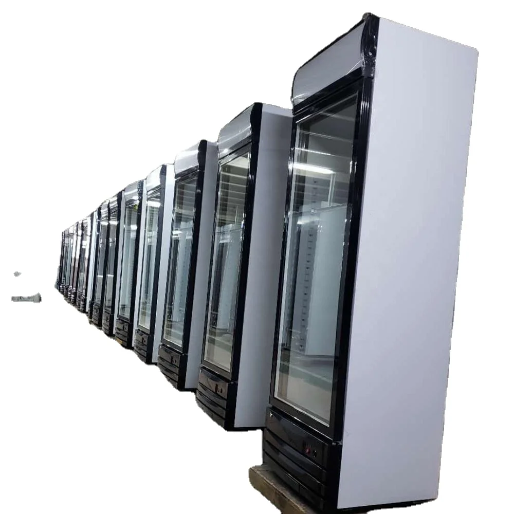 Cheaper Price  Single Door Beverage Cooler Vertical Showcase refrigerator 278