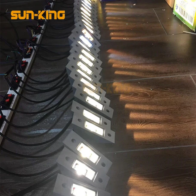 Hotel aluminum warm white 2700K trilateral decorative windowsill lamp 5W led outdoor passage light