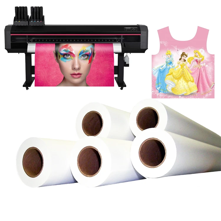 Wholesale High Ink Release Light Printing Heat Transfer Sublimation Paper 100gsm for Epson f570