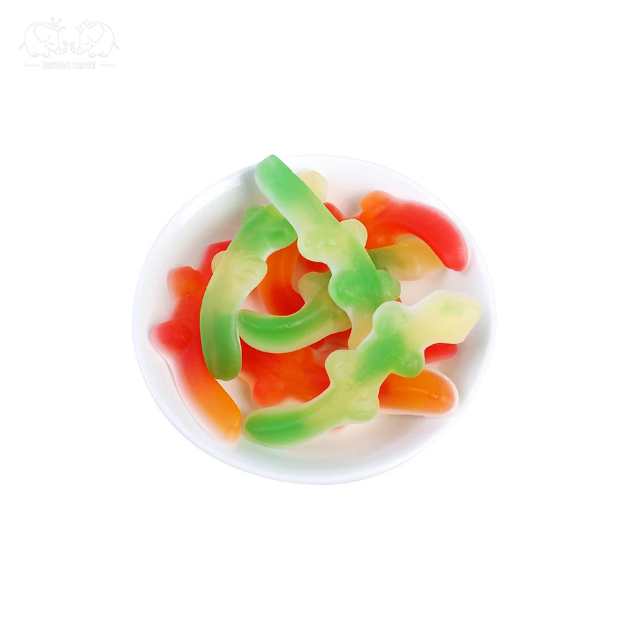 From China Wholesale Custom Funny Shape Sweet Sour Jelly Fudge Gummy Candy