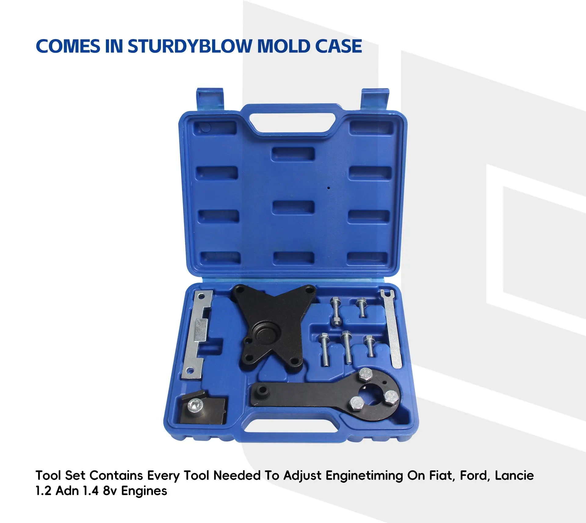 Alfa Romeo Twin spark Twin Cam-Belt Drive Auto Petrol Engine Timing Setting and Locking Tool Set